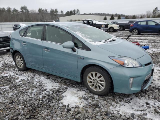 JTDKN3DP2C3026721 - 2012 TOYOTA PRIUS PLUG SILVER photo 4