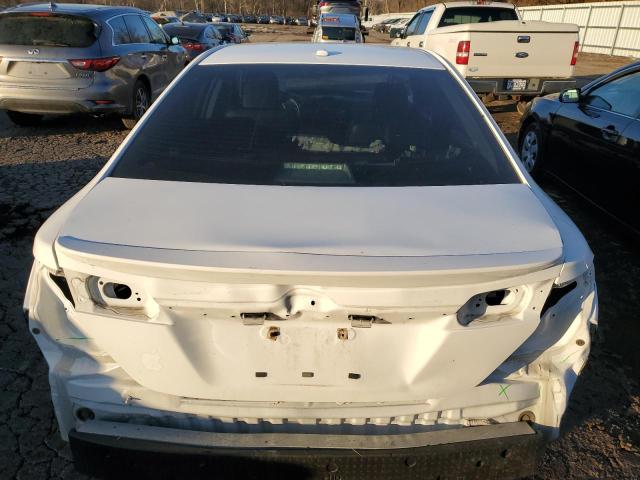 4T1BF1FK6CU597878 - 2012 TOYOTA CAMRY BASE WHITE photo 6