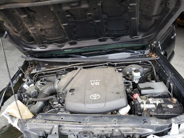 5TFTU4GN2CX015847 - 2012 TOYOTA TACOMA PRERUNNER ACCESS CAB GRAY photo 11