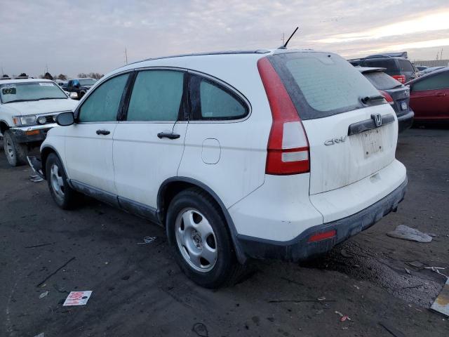 5J6RE38398L010233 - 2008 HONDA CR-V LX WHITE photo 2