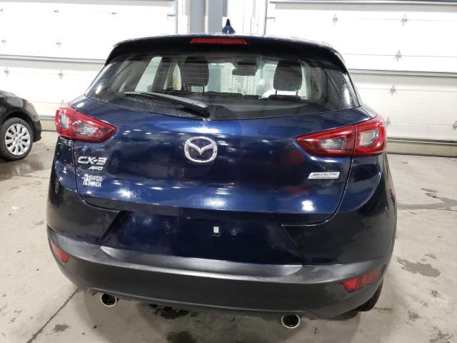 JM1DKFC76K1457237 - 2019 MAZDA CX-3 TOURING BLUE photo 6