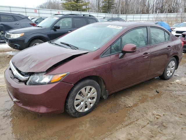 2012 HONDA CIVIC LX, 