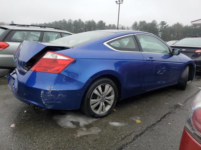 1HGCS12399A014895 - 2009 HONDA ACCORD LX BLUE photo 3