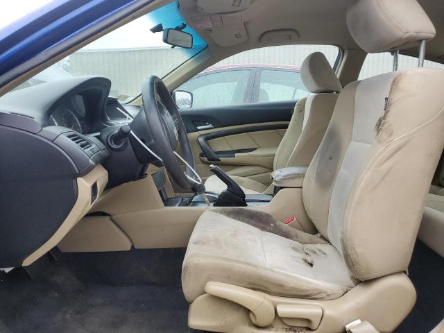 1HGCS12399A014895 - 2009 HONDA ACCORD LX BLUE photo 7