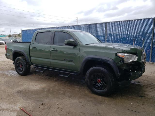 3TYAZ5CN9MT003811 - 2021 TOYOTA TACOMA DOUBLE CAB GREEN photo 4