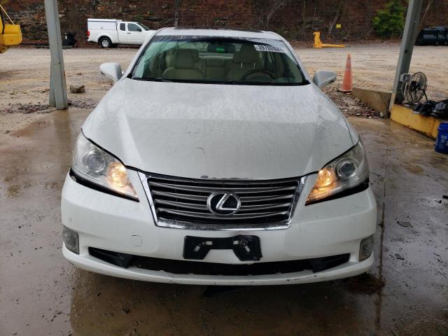 JTHBK1EG0B2425190 - 2011 LEXUS ES 350 WHITE photo 5