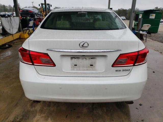 JTHBK1EG0B2425190 - 2011 LEXUS ES 350 WHITE photo 6