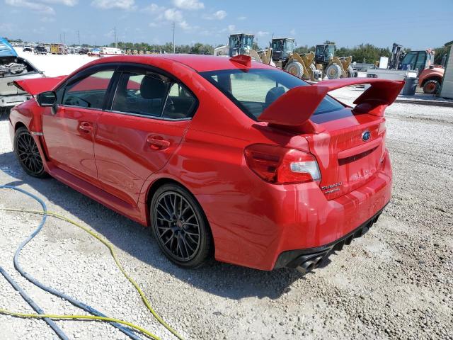 JF1VA2M66H9819010 - 2017 SUBARU WRX STI RED photo 2