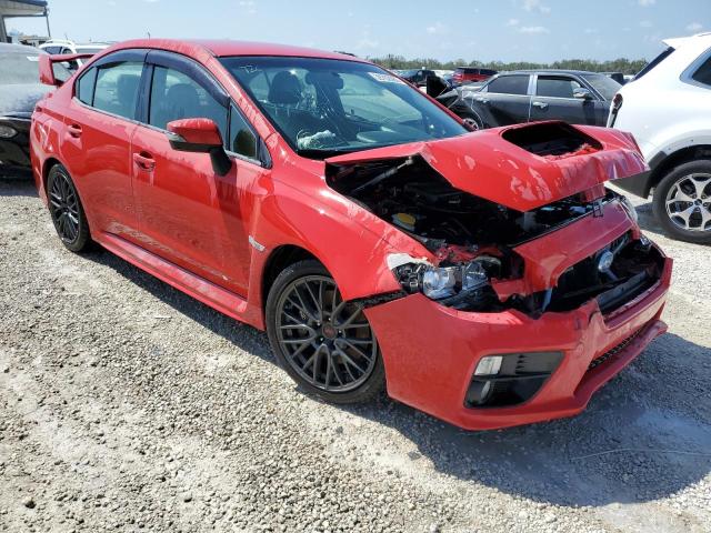 JF1VA2M66H9819010 - 2017 SUBARU WRX STI RED photo 4