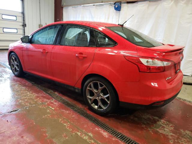 1FADP3F22EL325476 - 2014 FORD FOCUS SE RED photo 2