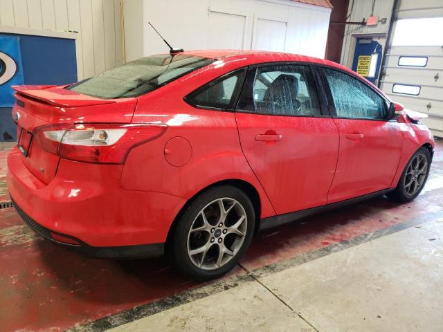 1FADP3F22EL325476 - 2014 FORD FOCUS SE RED photo 3