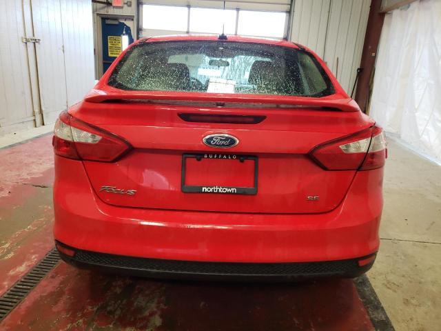 1FADP3F22EL325476 - 2014 FORD FOCUS SE RED photo 6