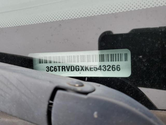 3C6TRVDGXKE543266 - 2019 RAM PROMASTER 2500 HIGH თეთრი ფოტო 13