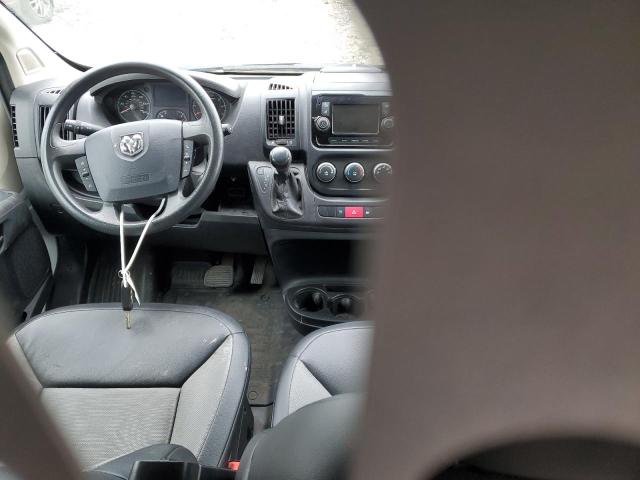 3C6TRVDGXKE543266 - 2019 RAM PROMASTER 2500 HIGH თეთრი ფოტო 8