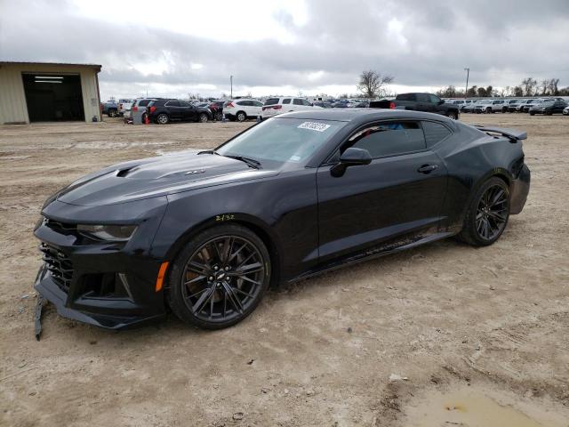 1G1FJ1R60J0171071 - 2018 CHEVROLET CAMARO ZL1 BLACK photo 1