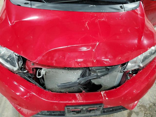 JHMGK5H5XGX026644 - 2016 HONDA FIT LX RED photo 11