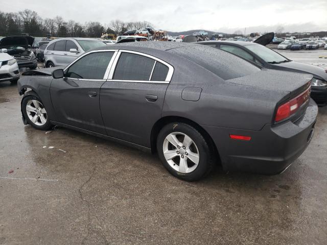 2C3CDXBGXEH227112 - 2014 DODGE CHARGER SE GRAY photo 2