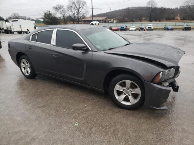 2C3CDXBGXEH227112 - 2014 DODGE CHARGER SE GRAY photo 4