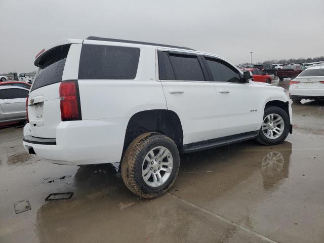 1GNSCBKC6KR167763 - 2019 CHEVROLET TAHOE C1500 LT WHITE photo 3