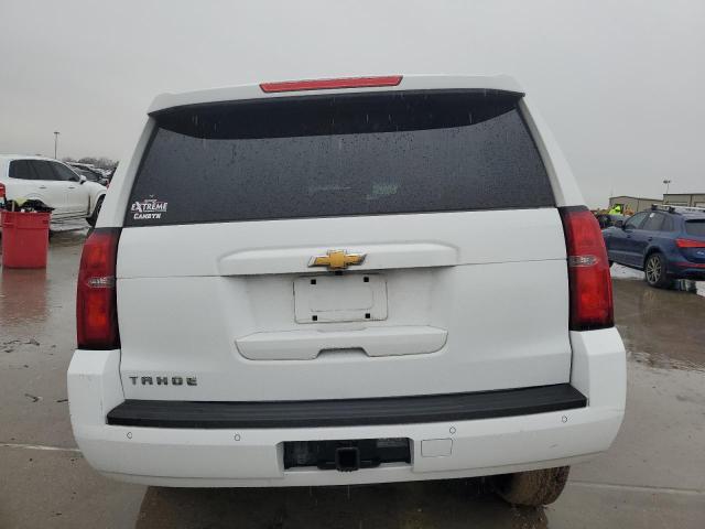 1GNSCBKC6KR167763 - 2019 CHEVROLET TAHOE C1500 LT WHITE photo 6