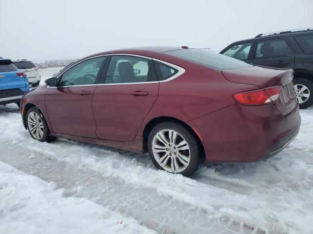 1C3CCCAB4FN529019 - 2015 CHRYSLER 200 LIMITED BURGUNDY photo 2