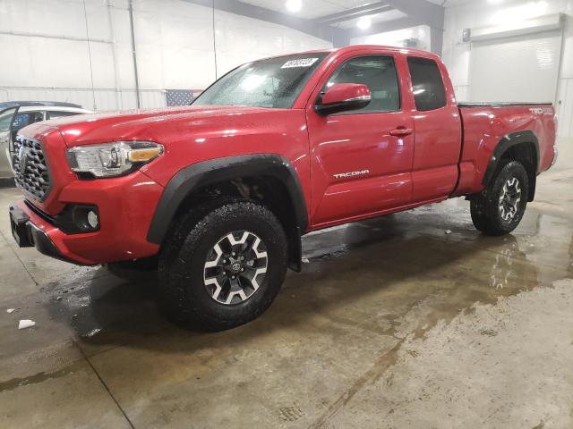 3TYSZ5AN6NT086428 - 2022 TOYOTA TACOMA ACCESS CAB RED photo 1