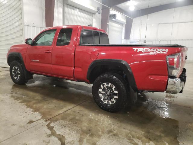 3TYSZ5AN6NT086428 - 2022 TOYOTA TACOMA ACCESS CAB RED photo 2