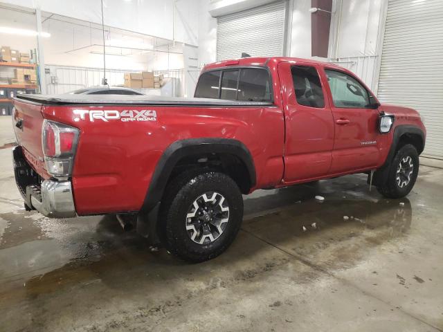 3TYSZ5AN6NT086428 - 2022 TOYOTA TACOMA ACCESS CAB RED photo 3