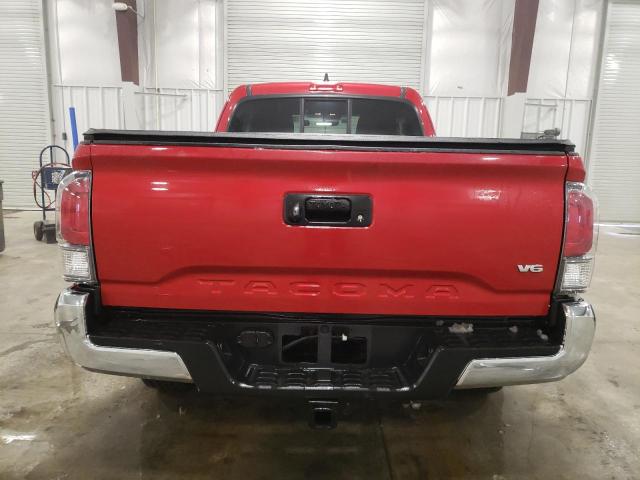 3TYSZ5AN6NT086428 - 2022 TOYOTA TACOMA ACCESS CAB RED photo 6
