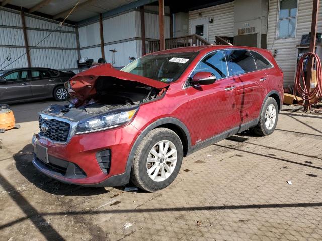 5XYPGDA35KG471813 - 2019 KIA SORENTO L RED photo 1