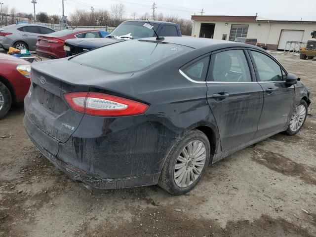 3FA6P0UU5GR126955 - 2016 FORD FUSION S HYBRID BLACK photo 3