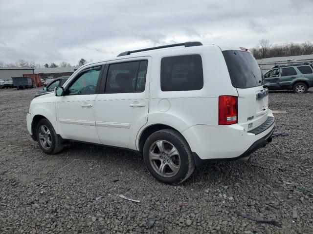 5FNYF3H79EB021488 - 2014 HONDA PILOT EXLN WHITE photo 2