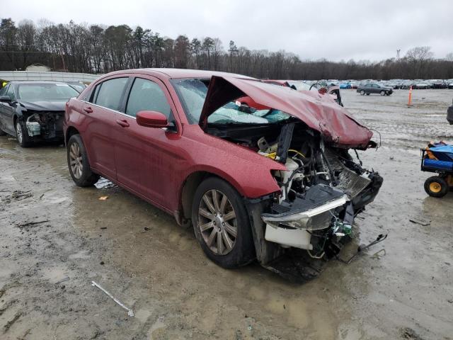 1C3CCBBB9DN650067 - 2013 CHRYSLER 200 TOURING BURGUNDY photo 4