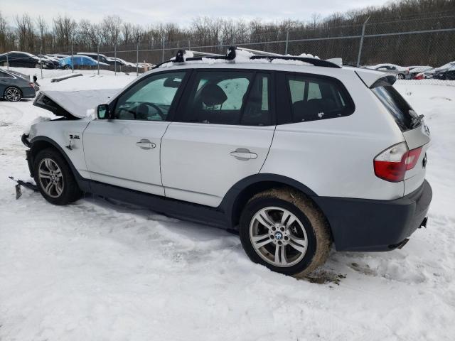 WBXPA93475WD18724 - 2005 BMW X3 3.0I SILVER photo 2