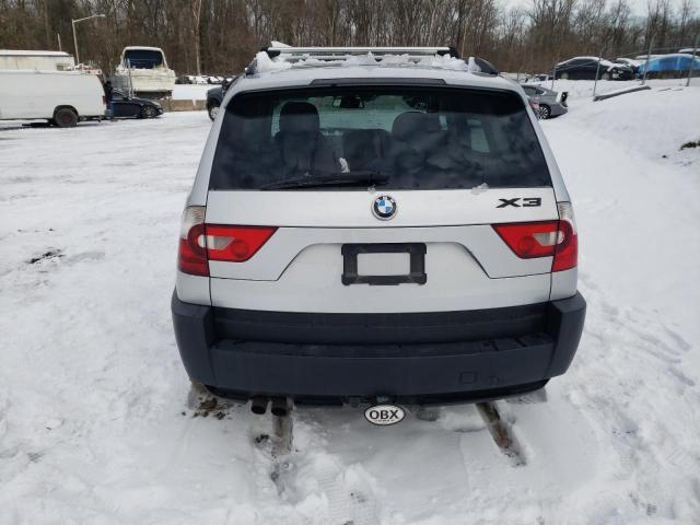 WBXPA93475WD18724 - 2005 BMW X3 3.0I SILVER photo 6