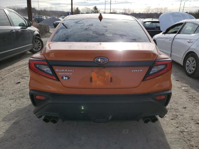 JF1VBAB62N8014309 - 2022 SUBARU WRX ORANGE photo 6