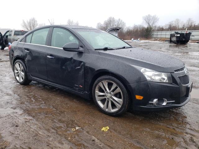 1G1PG5SB9E7255744 - 2014 CHEVROLET CRUZE LTZ BLACK photo 4