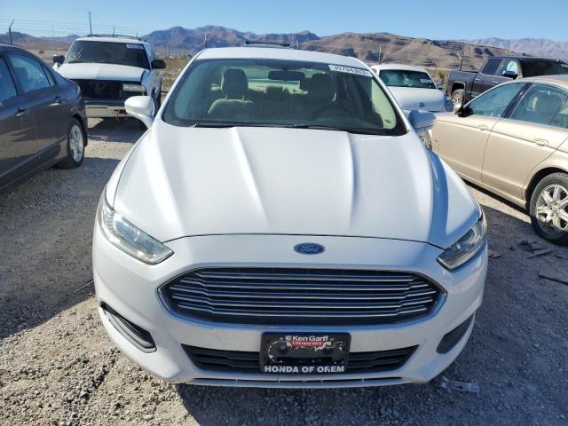 3FA6P0LU8DR329142 - 2013 FORD FUSION SE HYBRID WHITE photo 5