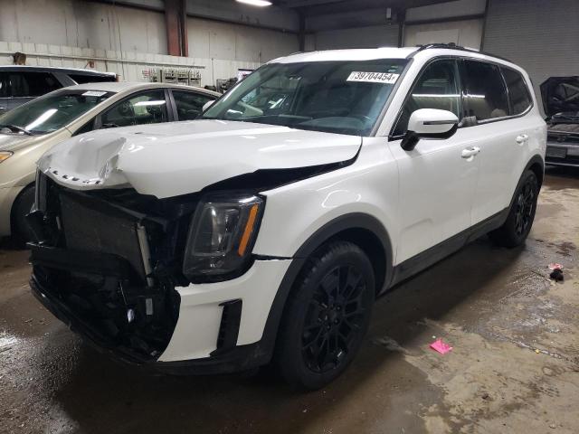 5XYP3DHC4MG171152 - 2021 KIA TELLURIDE EX WHITE photo 1