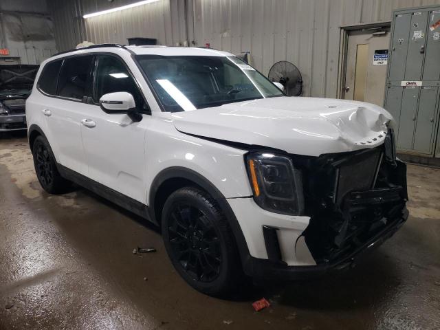 5XYP3DHC4MG171152 - 2021 KIA TELLURIDE EX WHITE photo 4