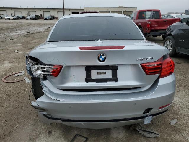 WBA3V5C54F5A78926 - 2015 BMW 428 I SILVER photo 6