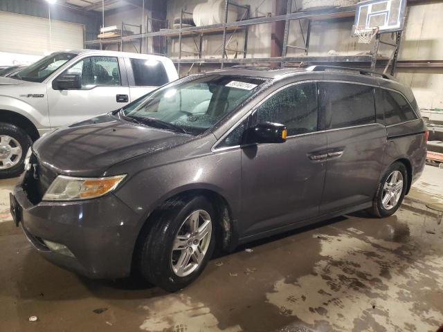 5FNRL5H94CB047763 - 2012 HONDA ODYSSEY TOURING GRAY photo 1