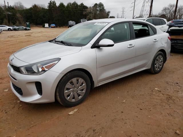 3KPA24AB0KE243341 - 2019 KIA RIO S SILVER photo 1