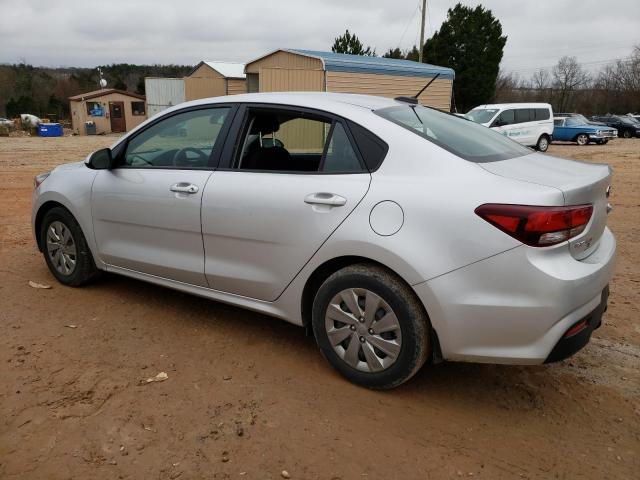 3KPA24AB0KE243341 - 2019 KIA RIO S SILVER photo 2