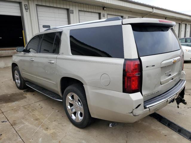 1GNSCKKC3FR284318 - 2015 CHEVROLET SUBURBAN C1500 LTZ BEIGE photo 2