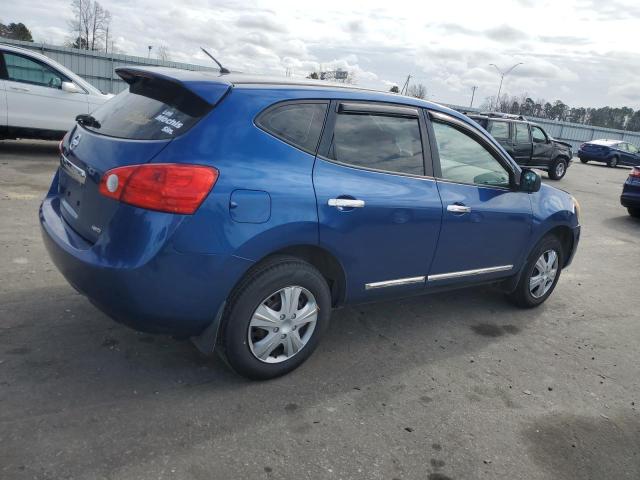 JN8AS5MV2BW267565 - 2011 NISSAN ROGUE S BLUE photo 3