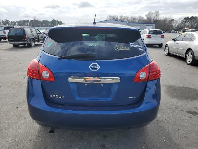 JN8AS5MV2BW267565 - 2011 NISSAN ROGUE S BLUE photo 6