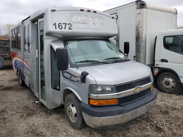 1GB6GUBL9G1179815 - 2016 CHEVROLET EXPRESS G4 GRAY photo 4