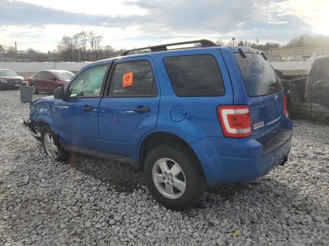 1FMCU0DG1CKC42048 - 2012 FORD ESCAPE XLT BLUE photo 2