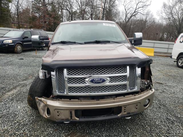 1FTFX1ET0BFA89597 - 2011 FORD F150 SUPER CAB BROWN photo 5